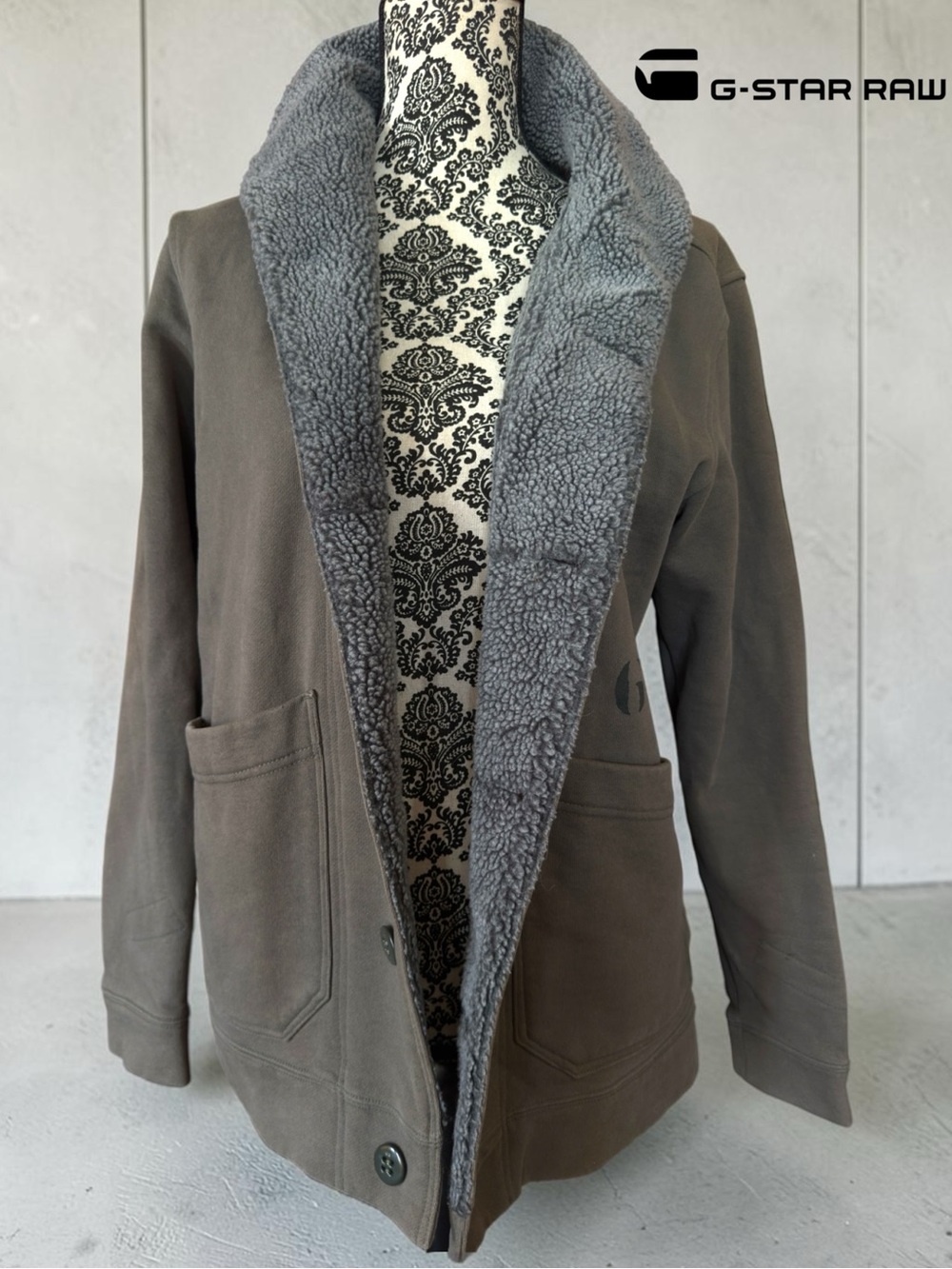 G-Star RAW Sherpa Lined Jacket. Retails $220. Size Medium. Unisex.